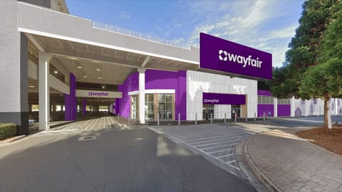 Rendering of Wayfair store in Atlanta