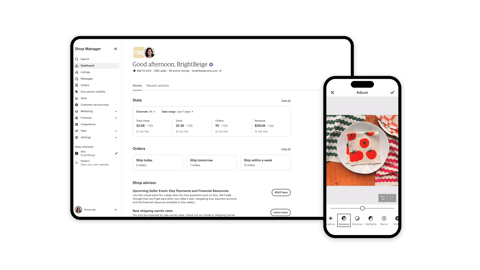 Etsy seller app