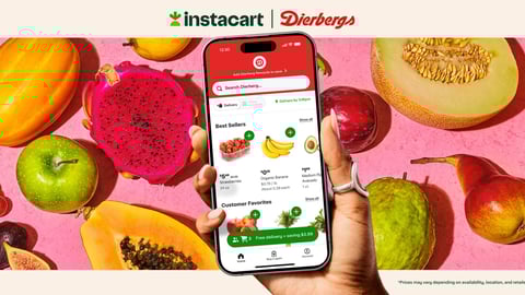 Dierberg Markets delivers via Instacart