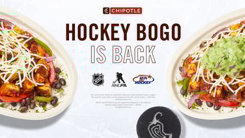 Chipotle Hockey BOGO