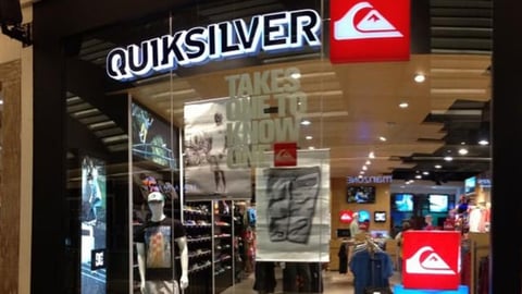Quiksilver storefront