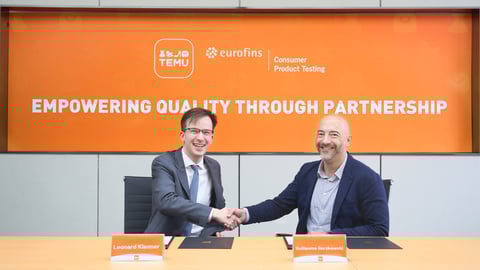Temu partners with Eurofins.