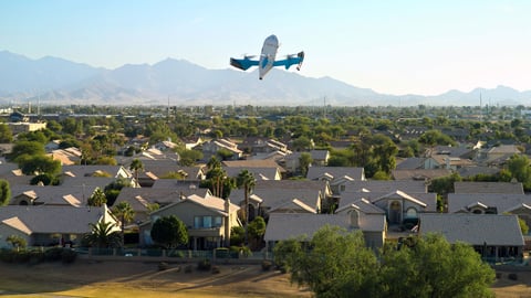 Amazon drone flight