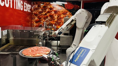 Donatos Pizza kitchen robot