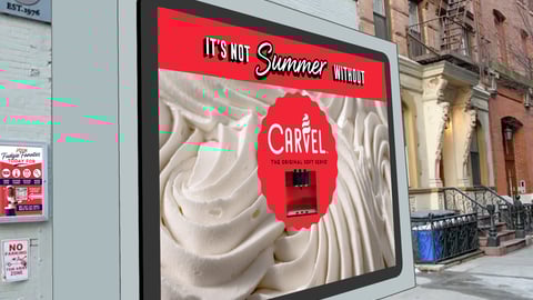 Carvel billboard