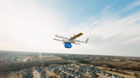 Walmart delivery drone
