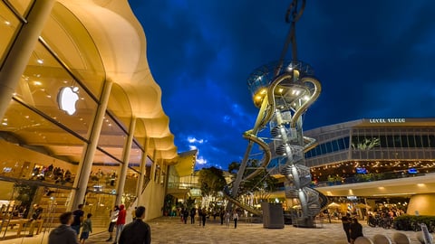 aventura mall - shutter