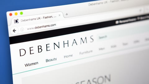 Debenhams site