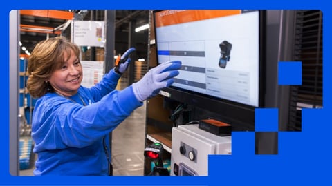 Walmart supply chain worker