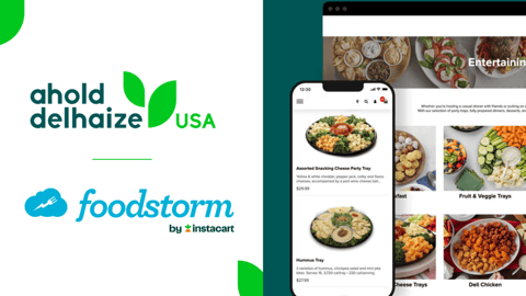 Ahold Delhaize USA deploys Instacart Foodstorm.