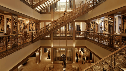 RH Paris showroom