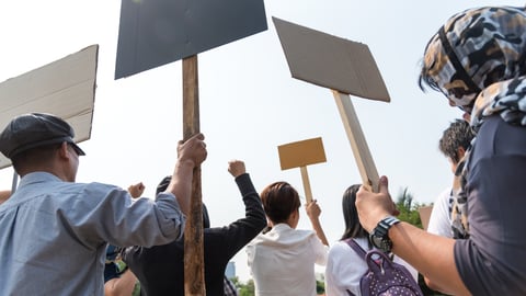 Worker strike