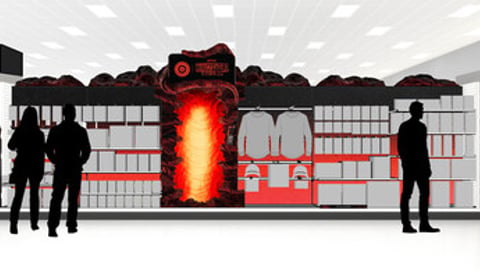 Target's  in-store Stranger Things experience