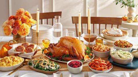 Aldi Thanksgiving meal