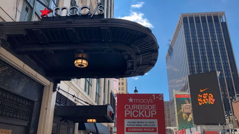 Macy's curbside
