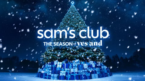 Sam's Club holiday campaign