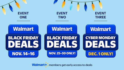 Walmart Black Friday-Cyber Monday 2025