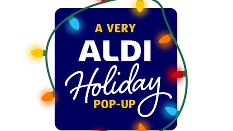 Aldi NYC holiday pop-up