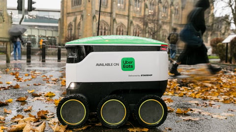 Uber Starship delivery robot