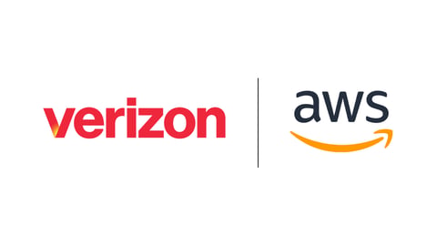 Verizon - AWS logos
