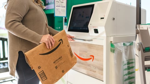 Winn-Dixie Amazon return kiosk