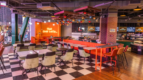 Central Perk Coffeehouse made its debut in New York City’s Times Square. 