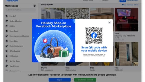 Facebook Marketplace Holiday Shop