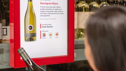 BJ's digital wine ad