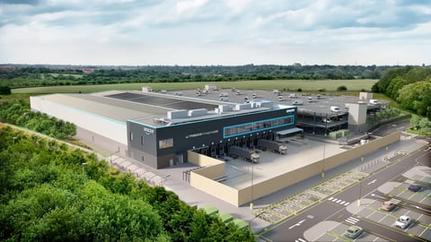 Amazon UK delivery station