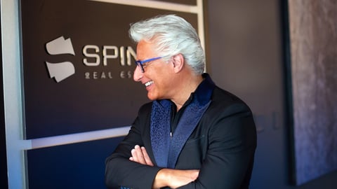 Carmen Spinoso - blue suit