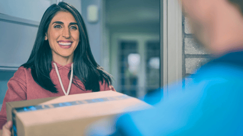 Amazon customer delivery