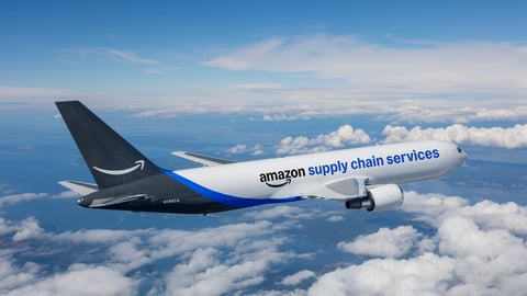 Amazon Supply Chain Services plane