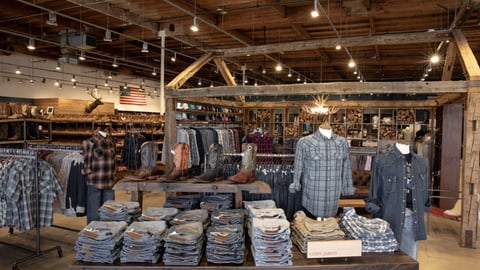 Boot Barn internal store