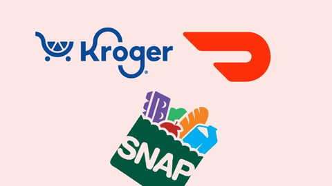 Kroger - DoorDash SNAP partnership