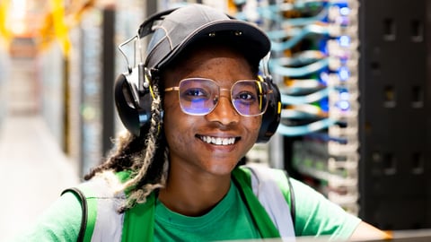 Amazon data center worker