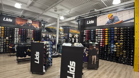 Lids x Dick's shop-in-shop