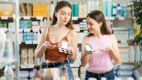 Makeup shopping
