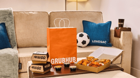 Grubhub World Cup couch