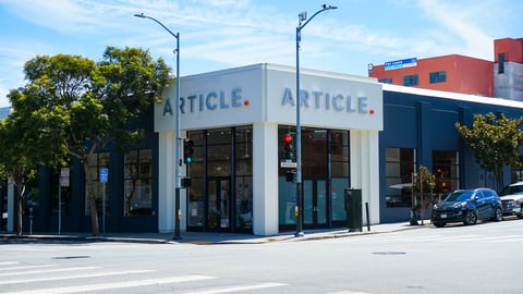 Article San Francisco showroom
