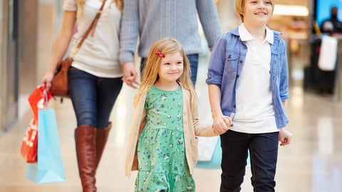 Family shopping