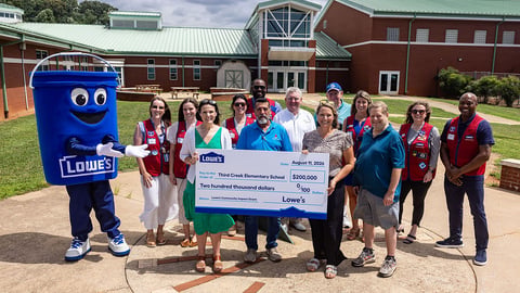 Lowe's Third Creek Elementary