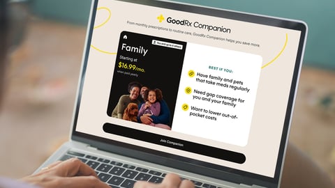 GoodRx Companion Family Plan