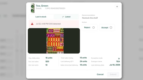 Instacart in-store software