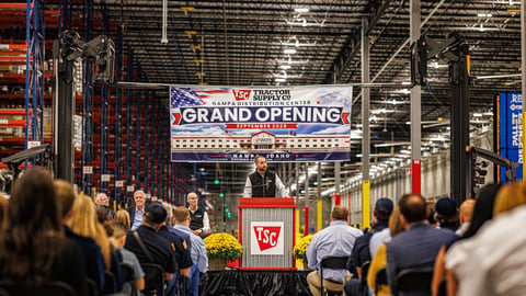 Tractor Supply Idaho distribution center grand opening