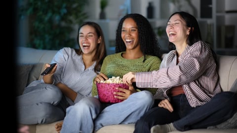 friends watching tv
