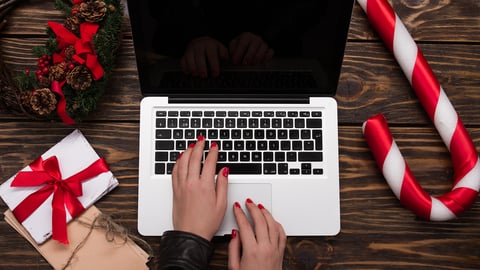 Online holiday shopping