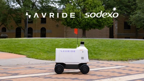 Sodexo Avride campus robot