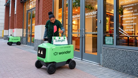 Wonder Avride delivery robot