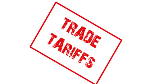 Trade tariffs rubber stamp; Shutterstock ID 1042926847