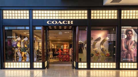 Toronto, Canada - February 23, 2018: Coach storefront in the shopping mall in Toronto. Coach is a leading design house of modern luxury accessories and lifestyle collections.; Shutterstock ID 1049898623